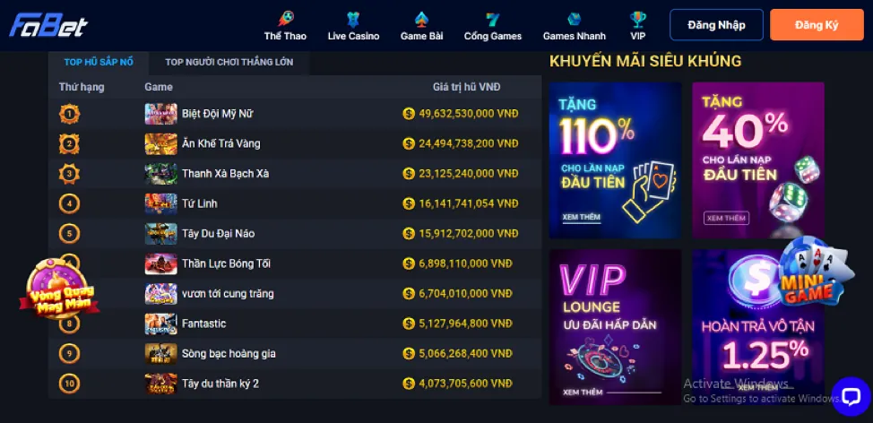Giới hạn lưu trữ dữ liệu tại Wipwin
